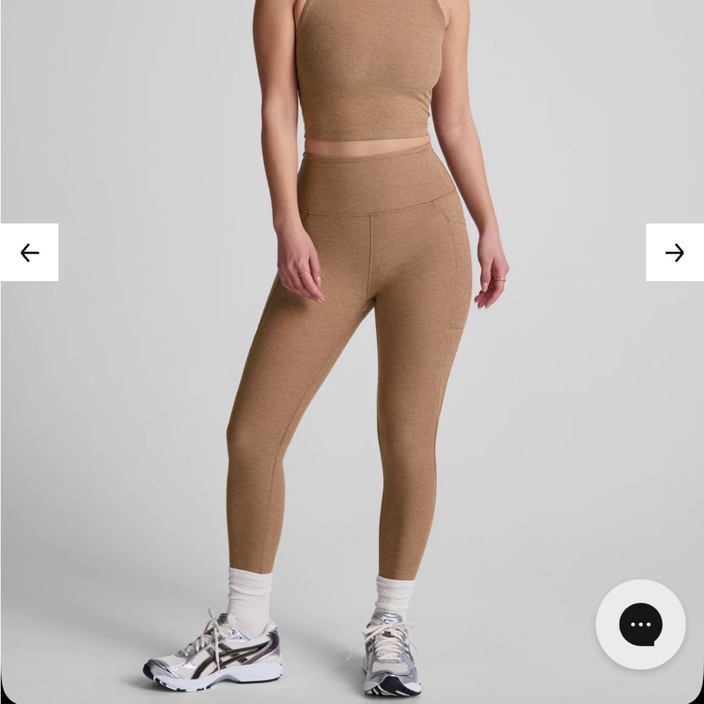 Spacedye Out Of Pocket High Waisted Capri Legging